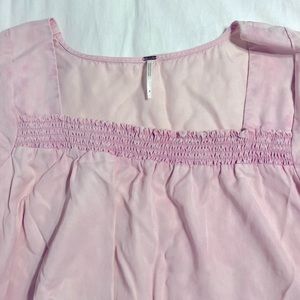 Free People Denim Mini Dress